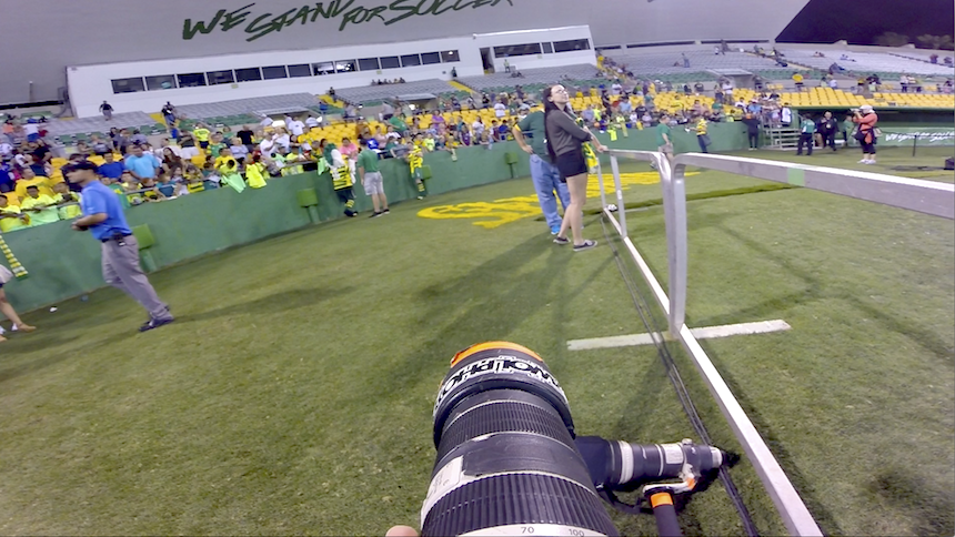 Gear included: Canon 1DX with 400mm 2.8 IS and 16-35mm f/4 sharing and a Canon 5D Mark iii with the 70-200mm 2.8 IS on it. Screen grab from the GoPro which was mounted on the camera bodies throughout the night.