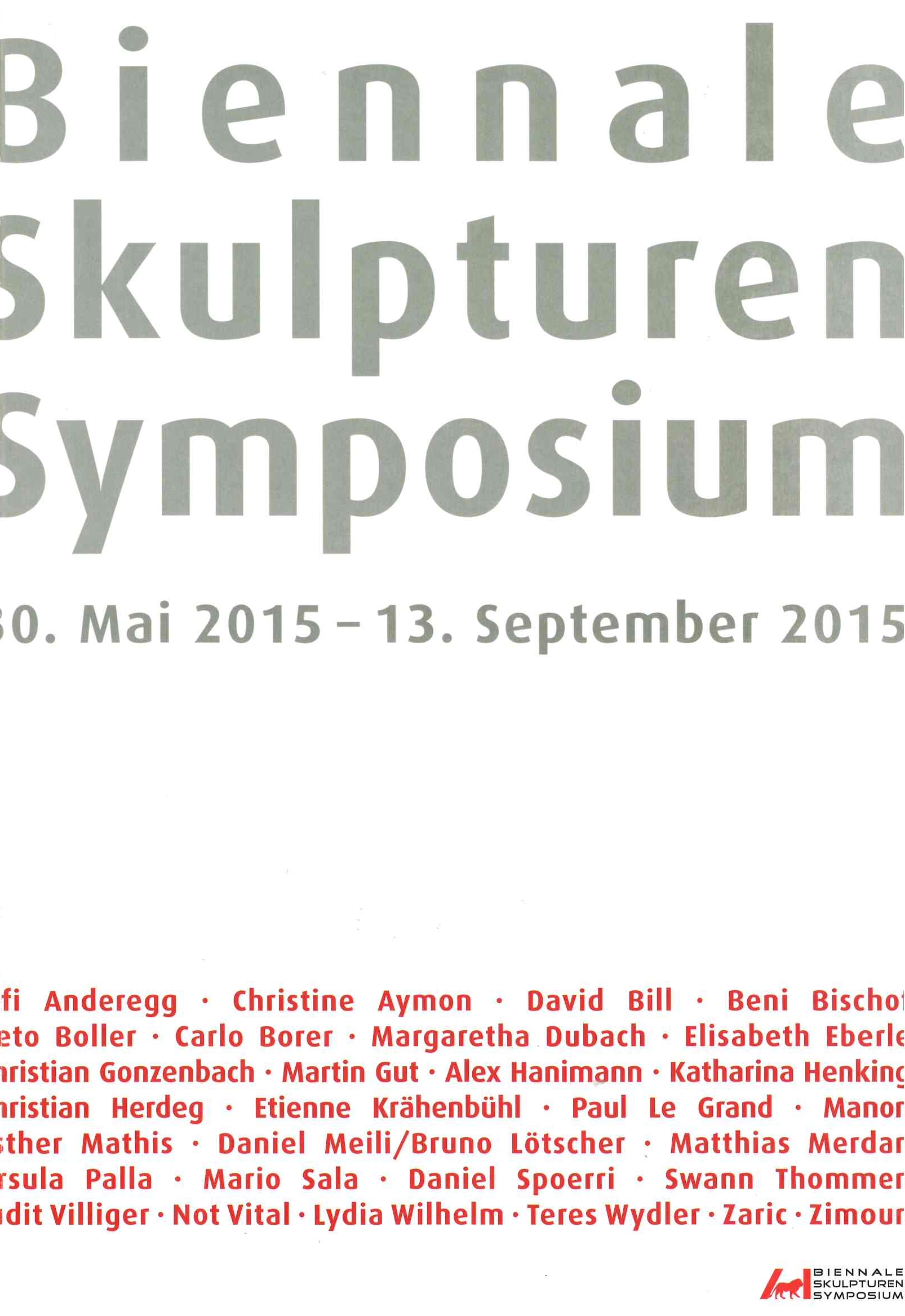 Biennale Skulpturen Symposium 2015