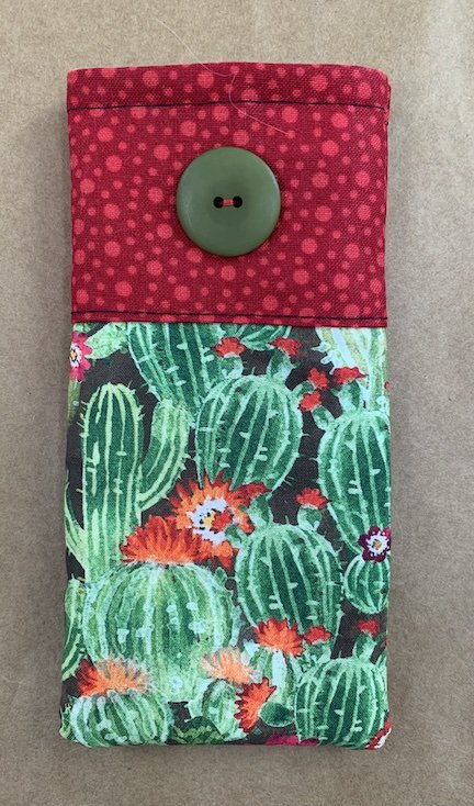 Cactus Flowers Glasses Case