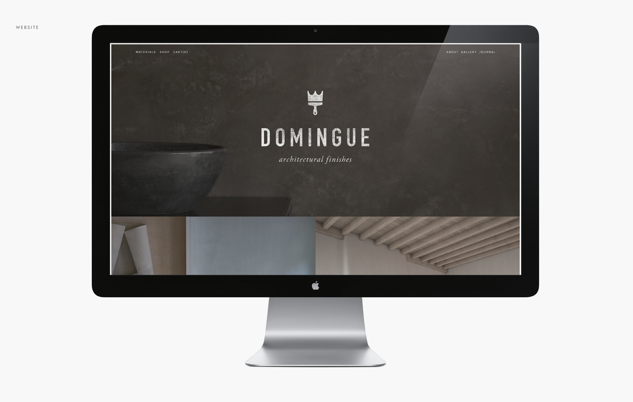 We designed a temporary site that introduces them to the market and piques interest within the design community.