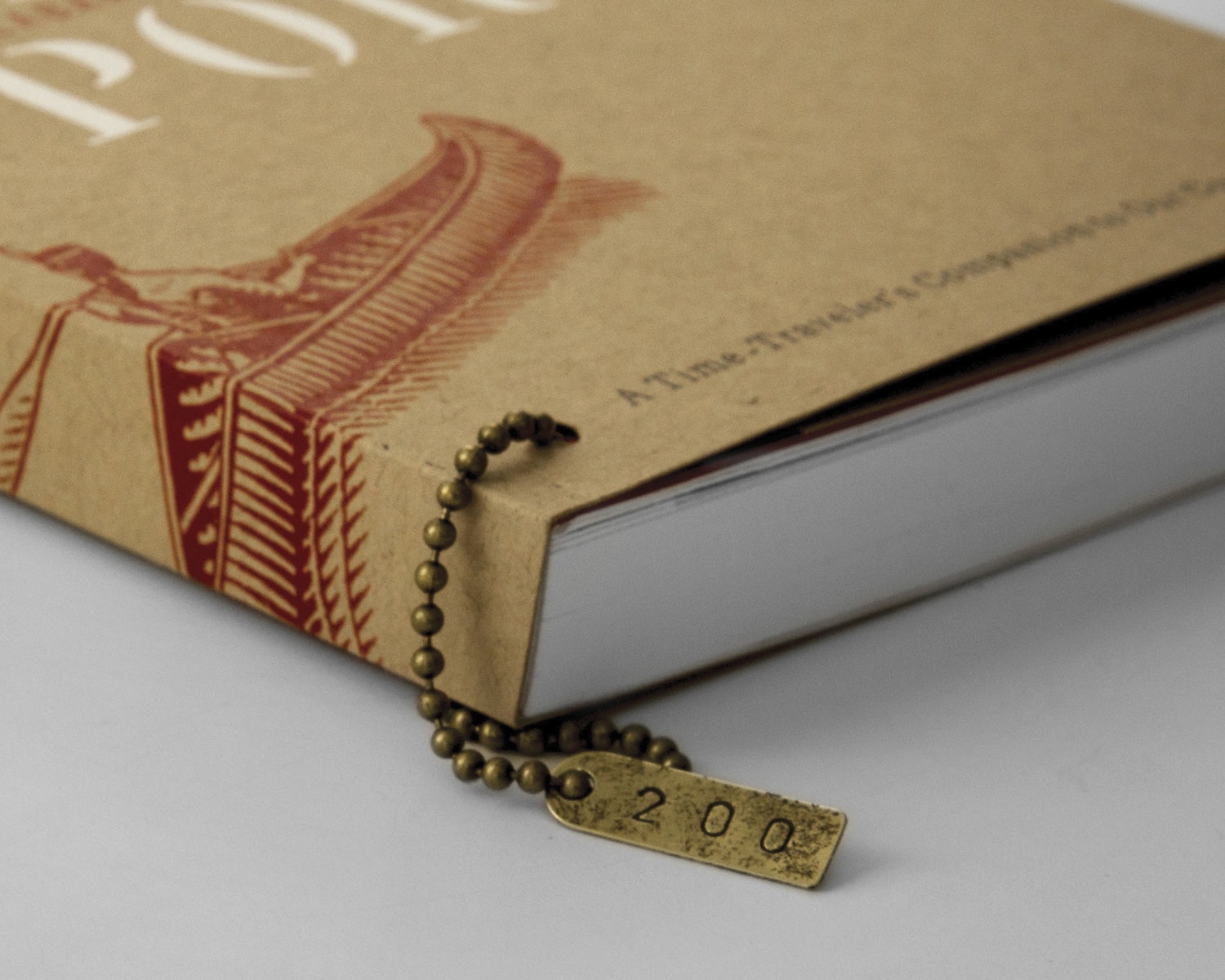 The PastPort book was the physical companion piece to the app.