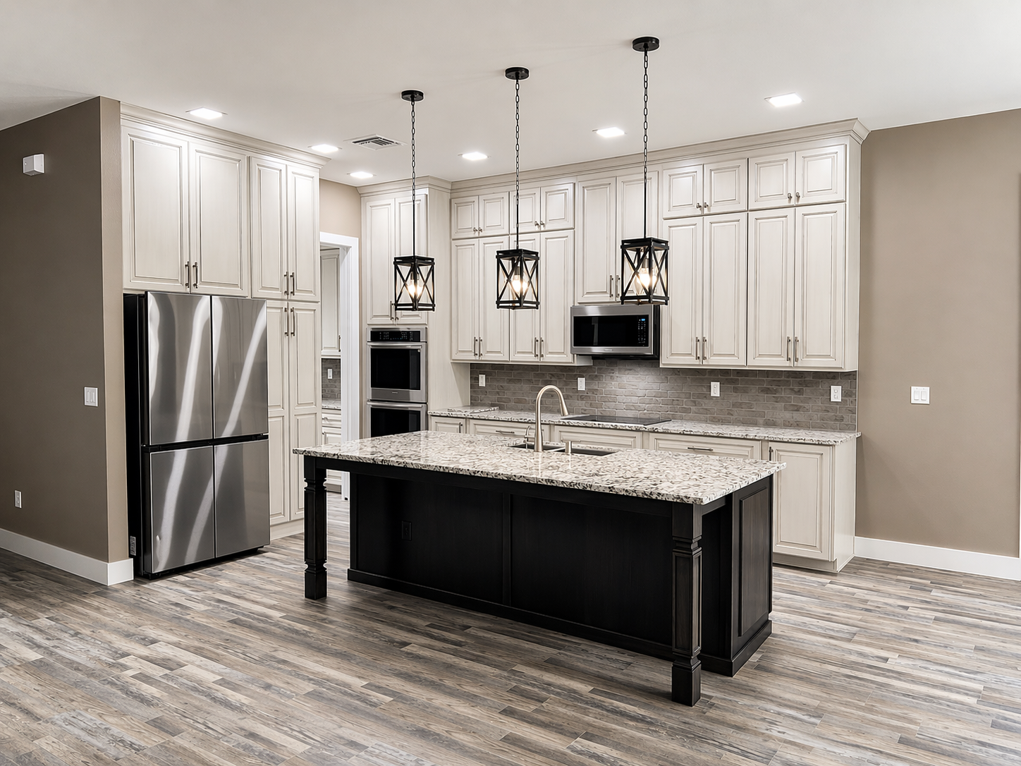 Custom Kitchen & Island