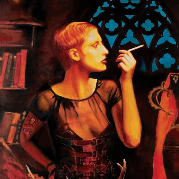 THE MOST OF IT 40 x 60 inches, oil on canvas, 2009 Inspired from a poem written by Robert Frost.