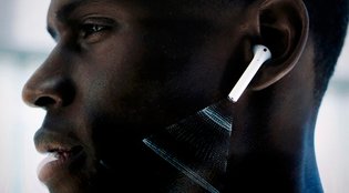 A screenshot of Apple’s new AirPods