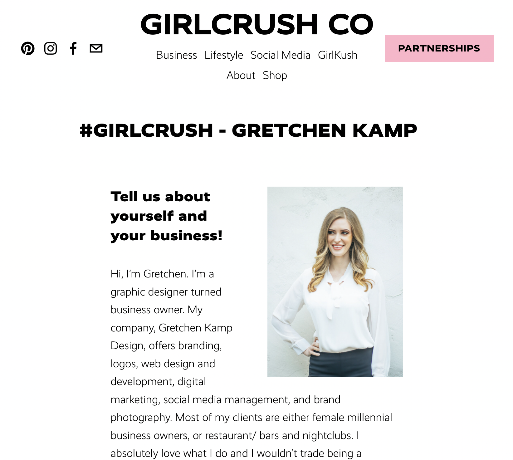 #Girlcrush Collective Feature