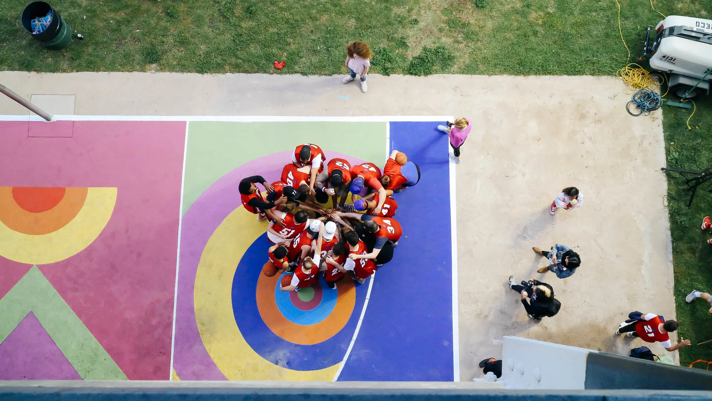 Trinity Art Court ~ All Stars Basket Ball Game ~ Fort Worth Texas