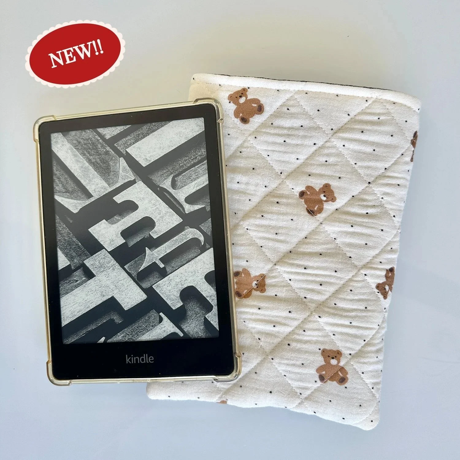 Quilted Kindle Sleeve