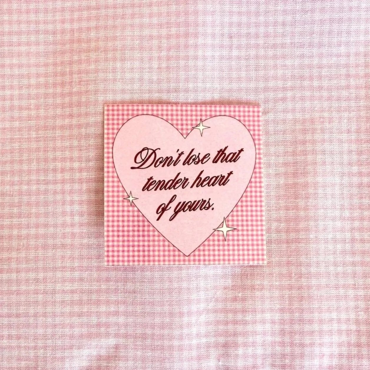 Tender Heart Sticker