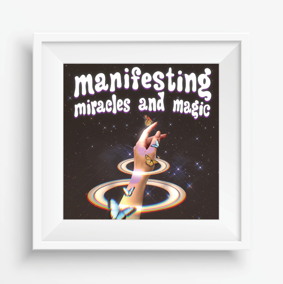 miracles and magic Art Print