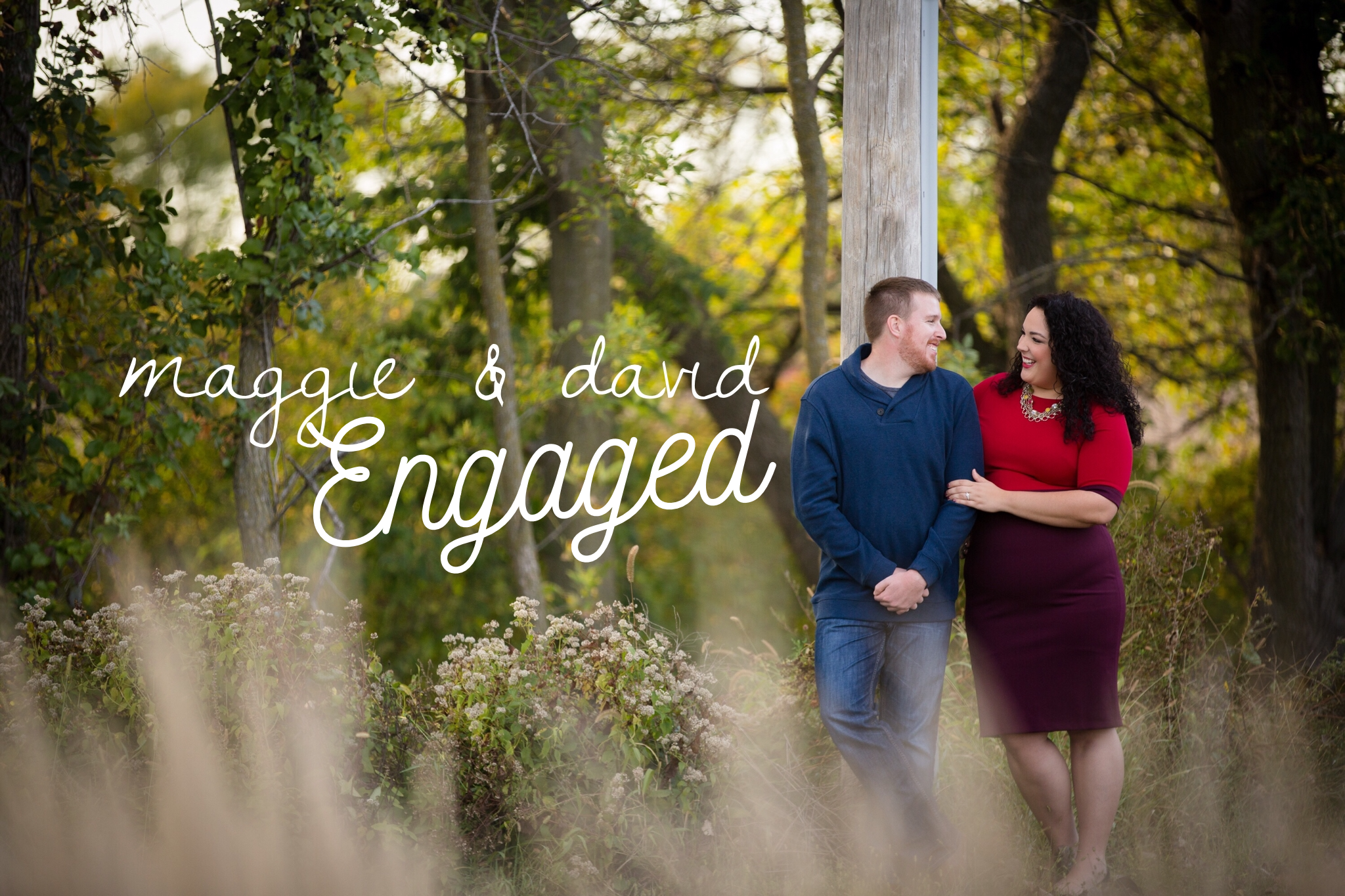 love | maggie & david engaged