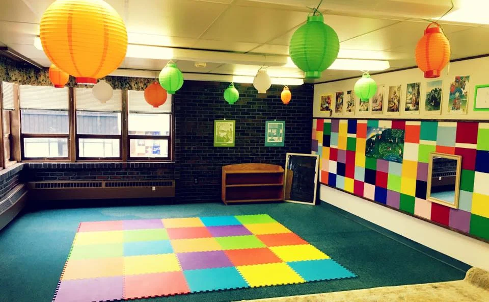 our colorful classroom is bright and cheery!