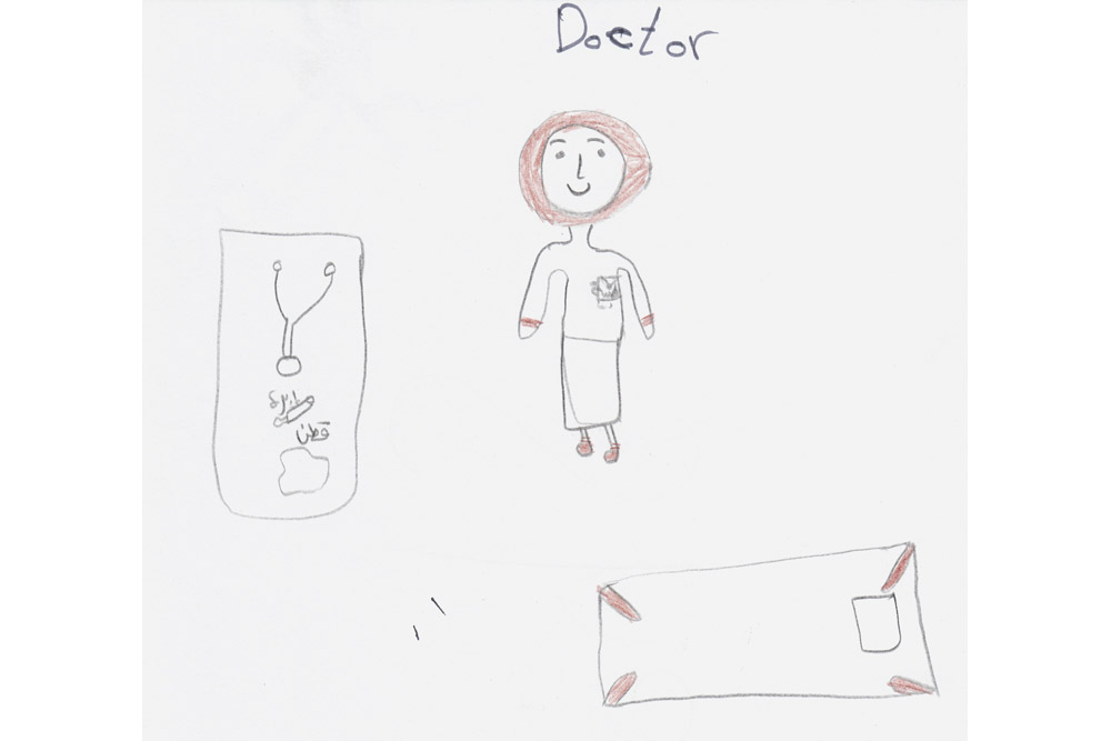 Other children, both girls and boys, also shared their dreams of being doctors and astronauts. Despite all they have been through, the refugee children have the same aspirations (and abilities) as their peers around the world. They only need a chance and the proper support. 