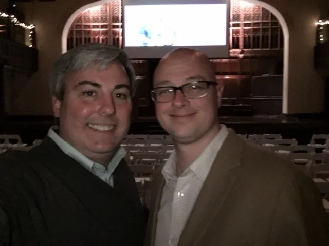 Tobias Roediger, AAF President and I at last night's 2016 Columbus American Advertising Awards.