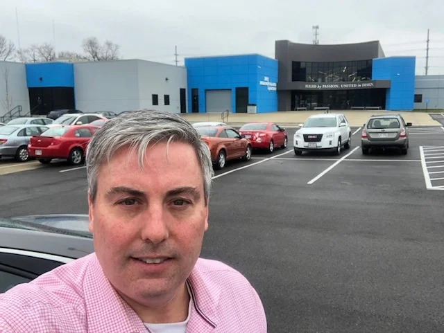 I tell myself to take a picture at the beginning of an event for posting later. I then go on to get immersed in the program and focus on the students’ experience. This is me remembering to take that pic after the event concluded and I was at my car.