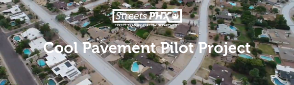 Phoenix and ASU Announce Results of Cool Pavement Study