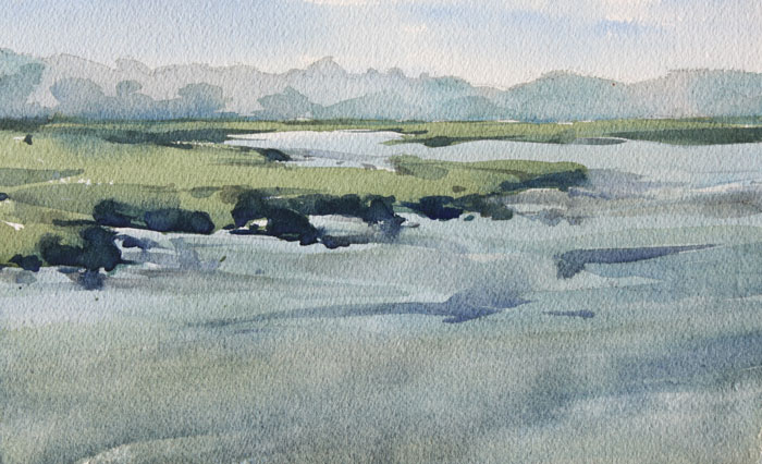 Tide Change, Wells, Maine