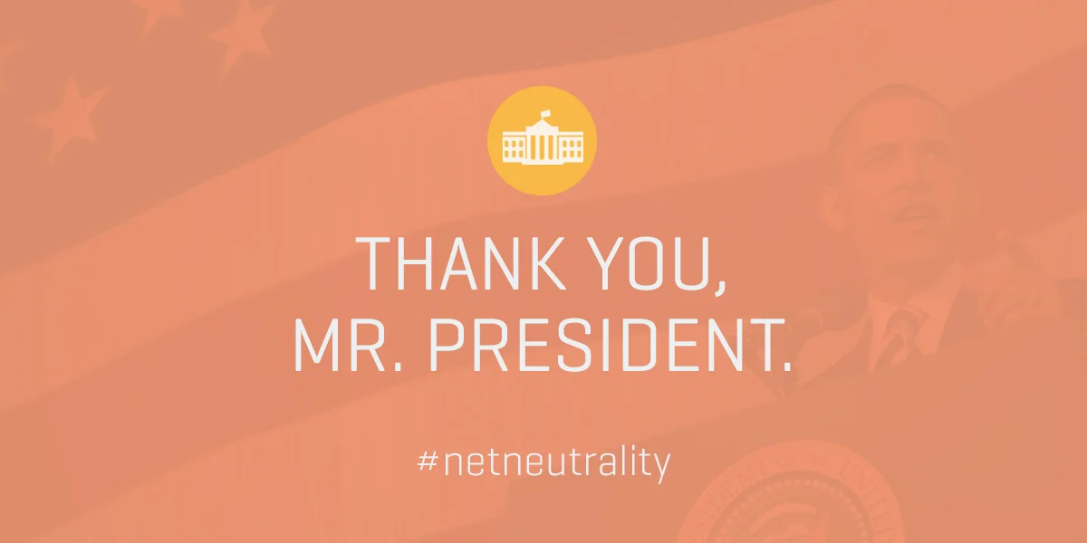 BREAKING: White House on Net Neutrality: Supports Title II