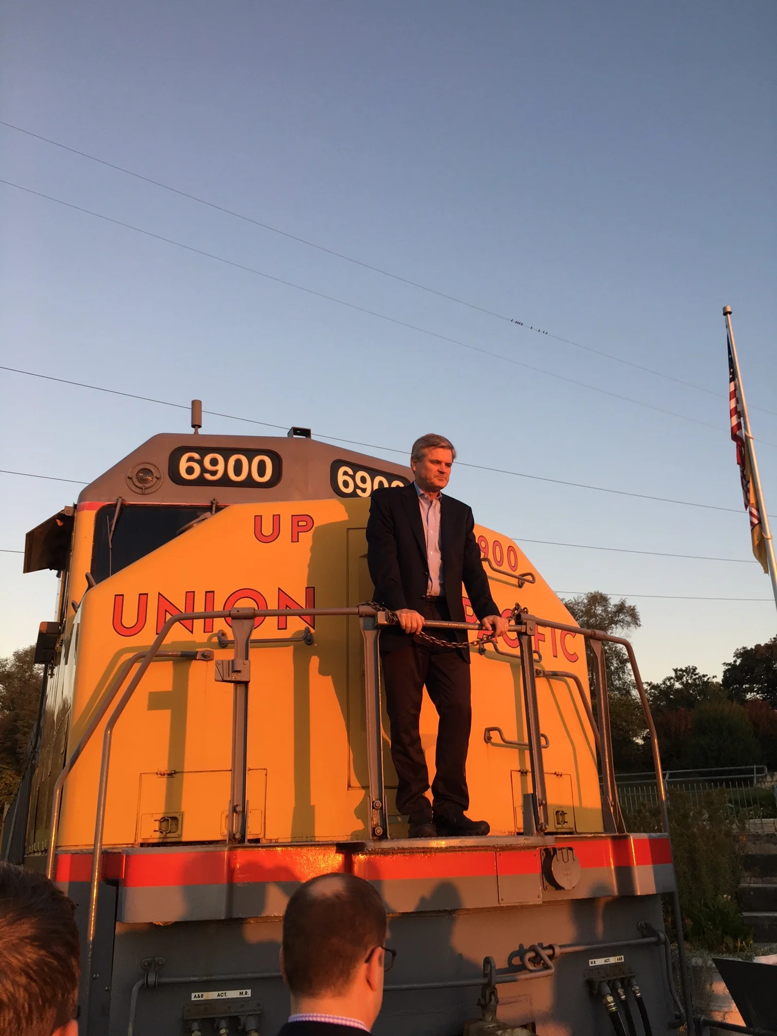 Steve Case kicking things off at the First Transcontinental Railroad.