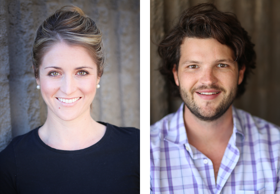 Courtney Klein (L) and C'pher Gresham (R) both work for SEED SPOT and are helping to build Phoenix's entrepreneurial community