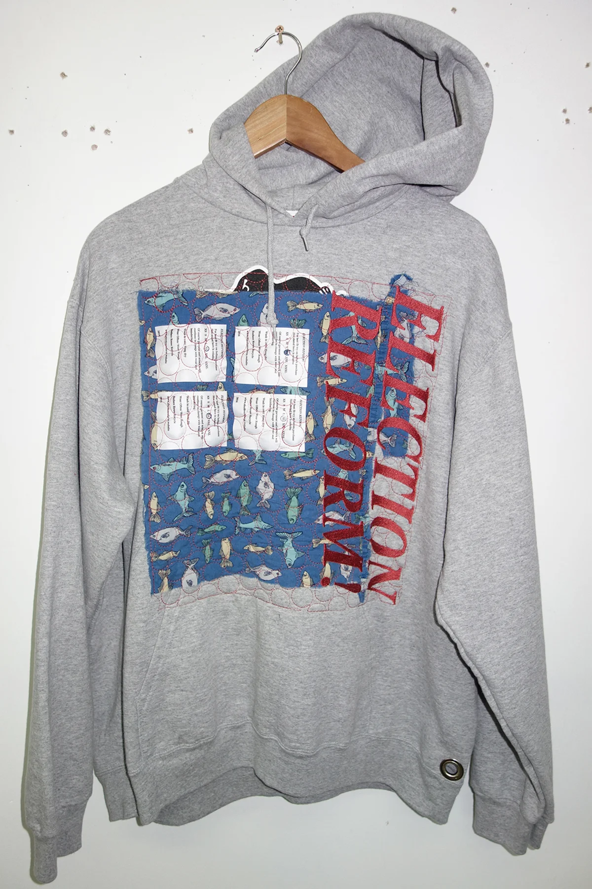 XL ELECTION REFORM! HOODED SWEATSHIRT