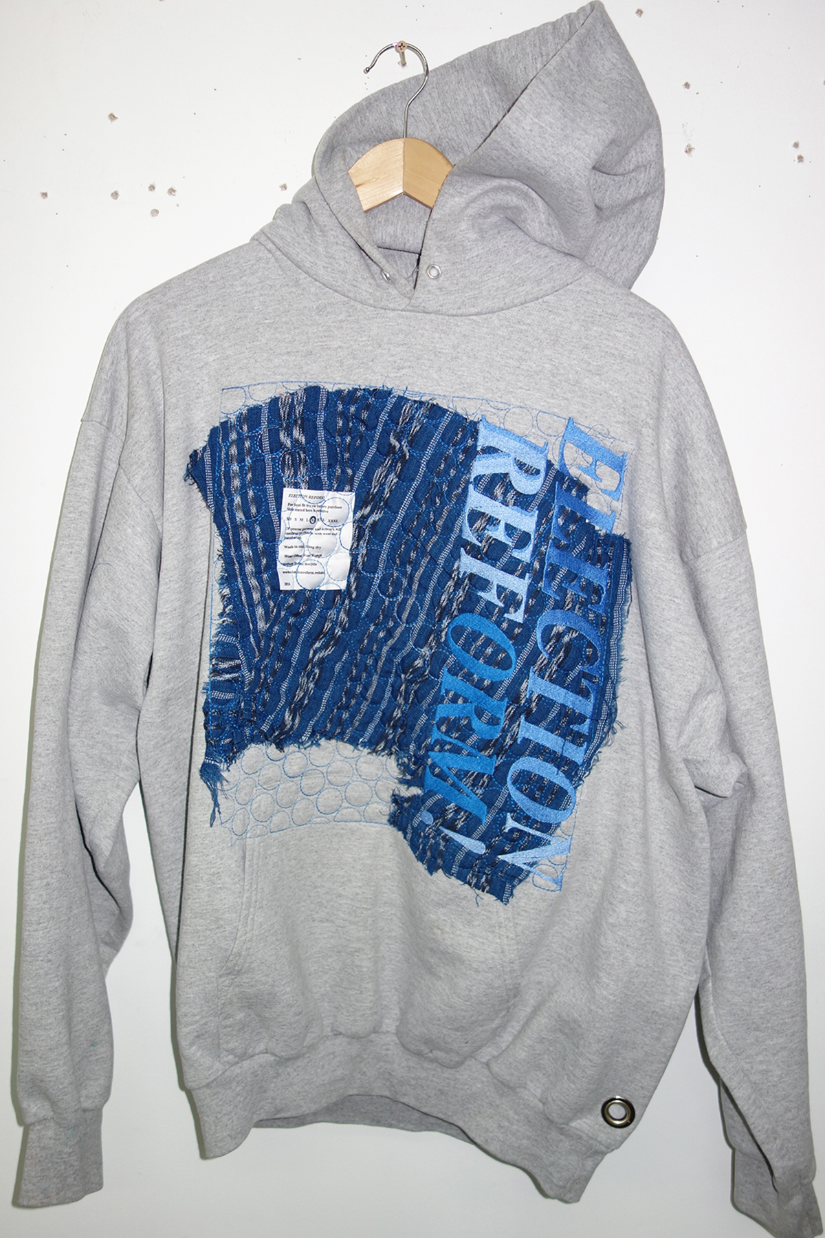 XL ELECTION REFORM! HOODED SWEATSHIRT