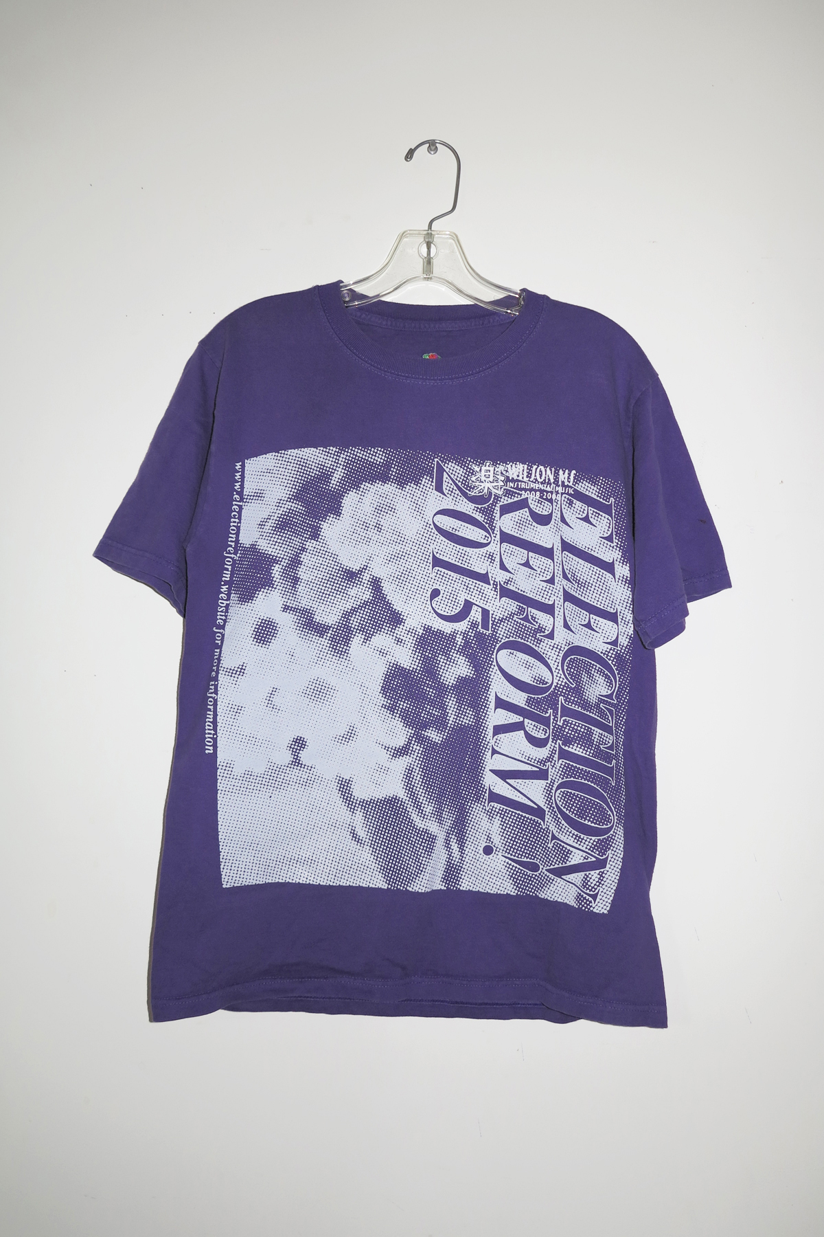 XS ELECTION REFORM! FLOWERS T SHIRT