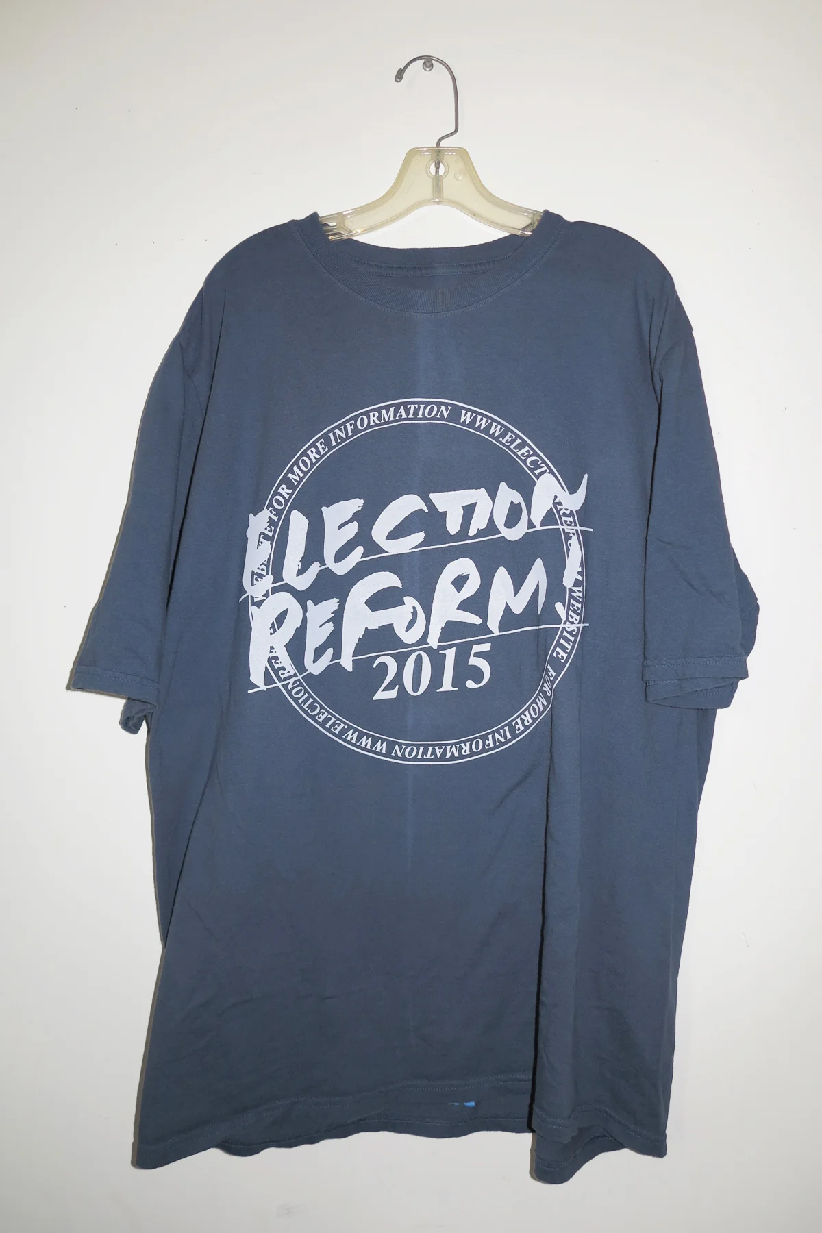 M ELECTION REFORM! FLOWERS T SHIRT