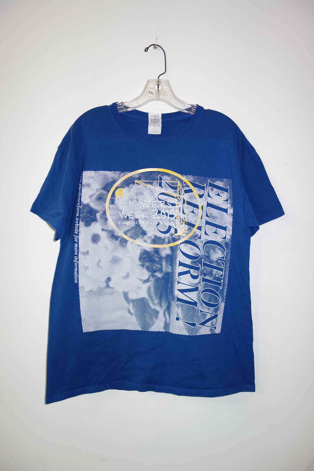 M ELECTION REFORM! FLOWERS T SHIRT