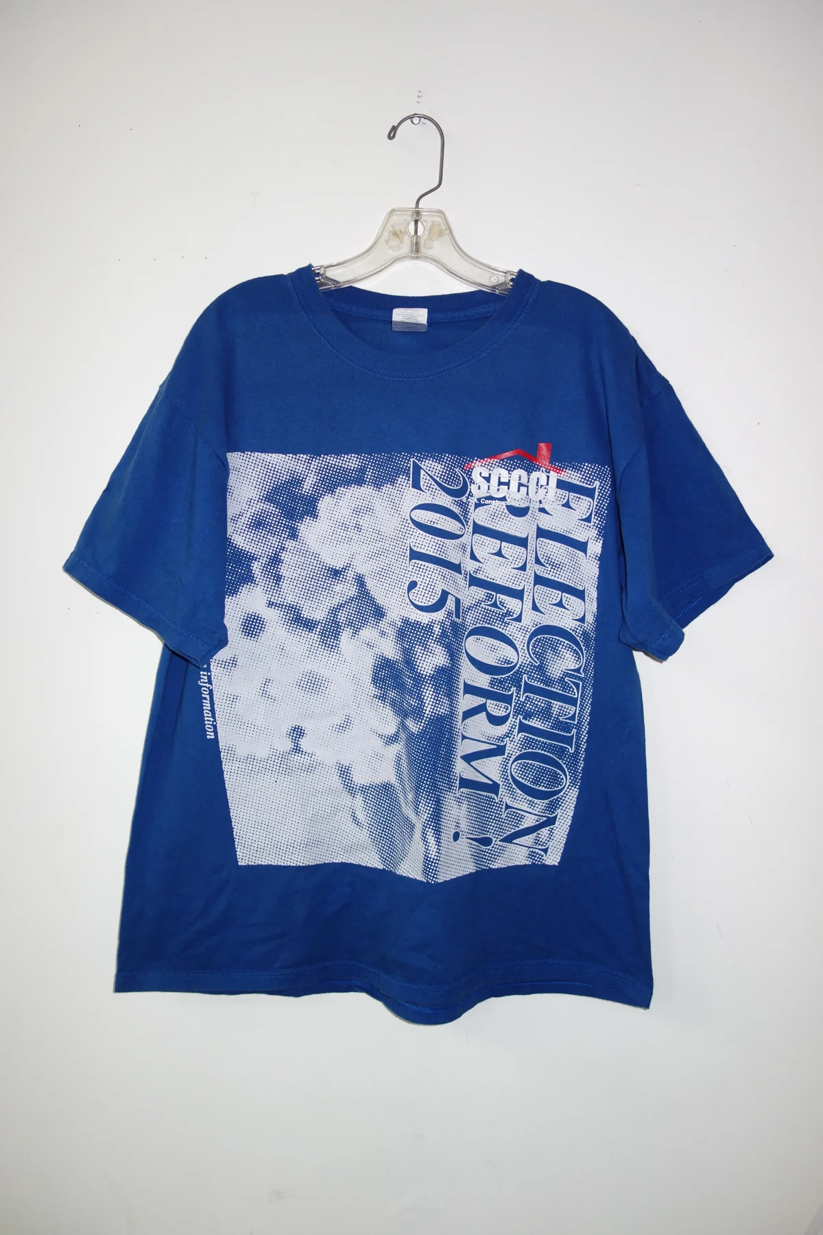 M ELECTION REFORM! FLOWERS T SHIRT