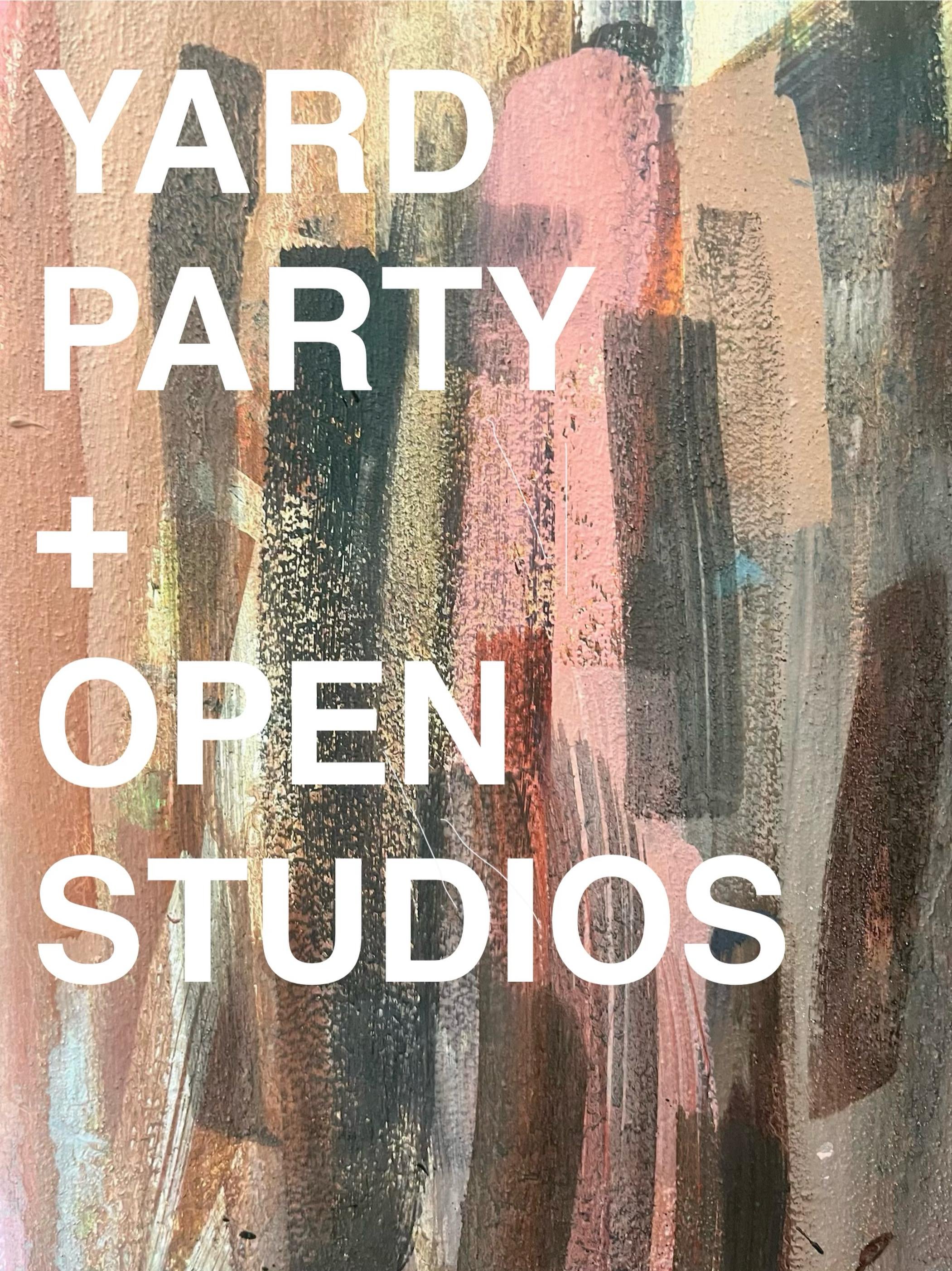 Yard party + open studios
Friday 26th June 5-10pm

Open studios
Saturday 27th June
1-5pm

We look forward to seeing you all for our next yard party and open studios, everyone welcome! Come and meet artists working in @outline__studios, @form_i_c_a an