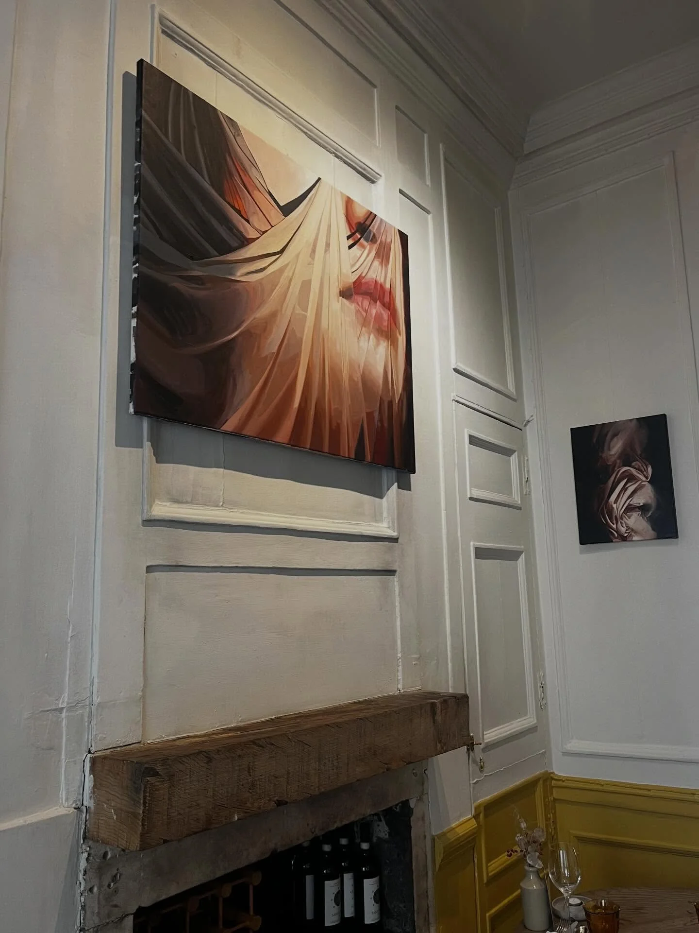 A collection of my work is showing now @oakrestaurantbath gallery space, I LOVE seeing these paintings hanging in such a beautiful building surrounded by wonderful people and incredible food. Huge thanks to @beckie_rogers and @richard__buckley for in