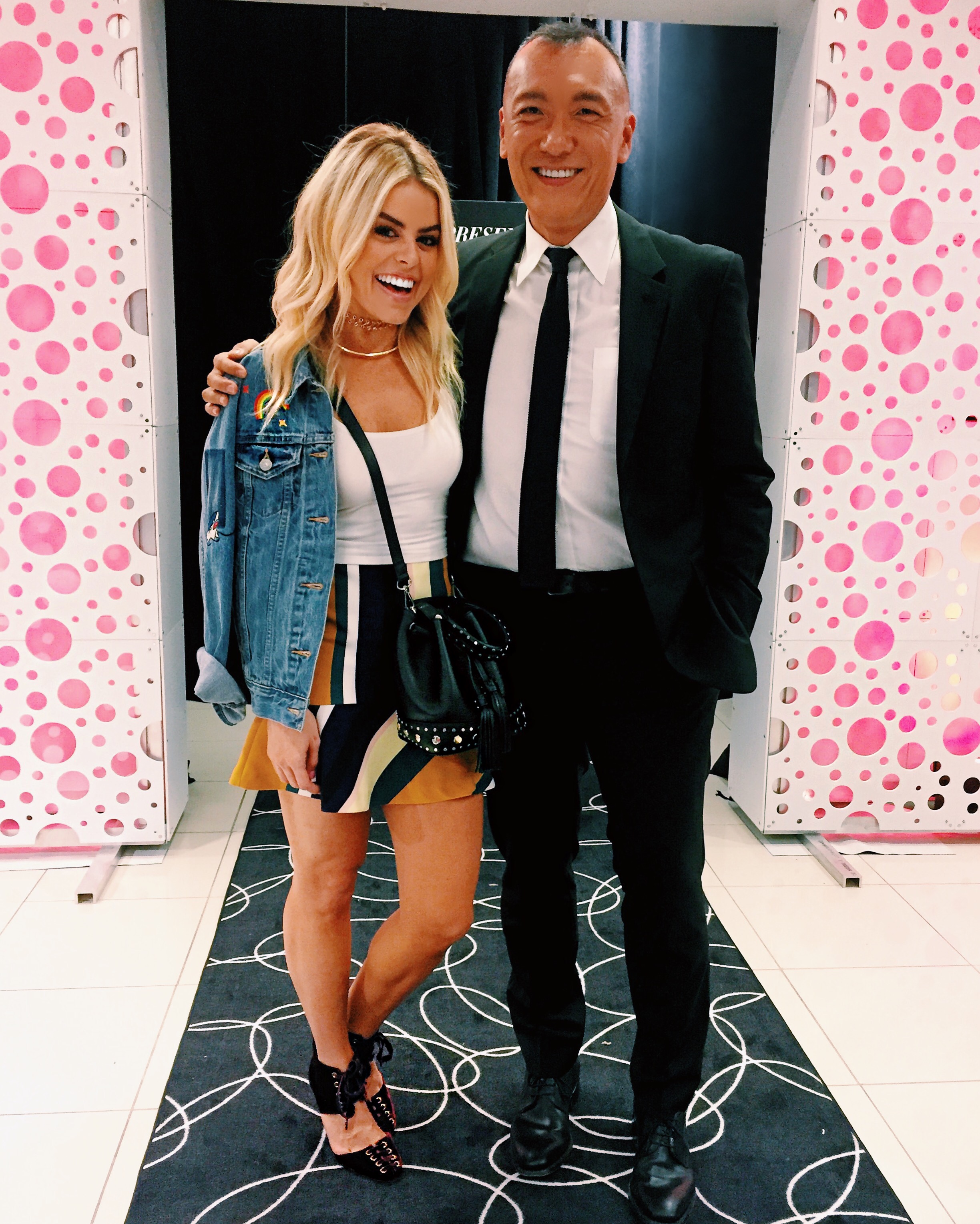 So much fun getting a chance to meet & chat with Joe Zee, Editor In Chief of Yahoo Style!