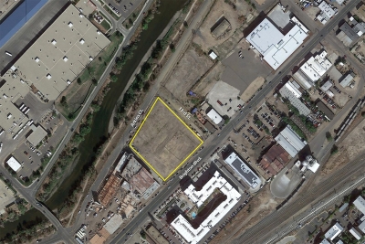 Current aerial view of DriveTrain site
