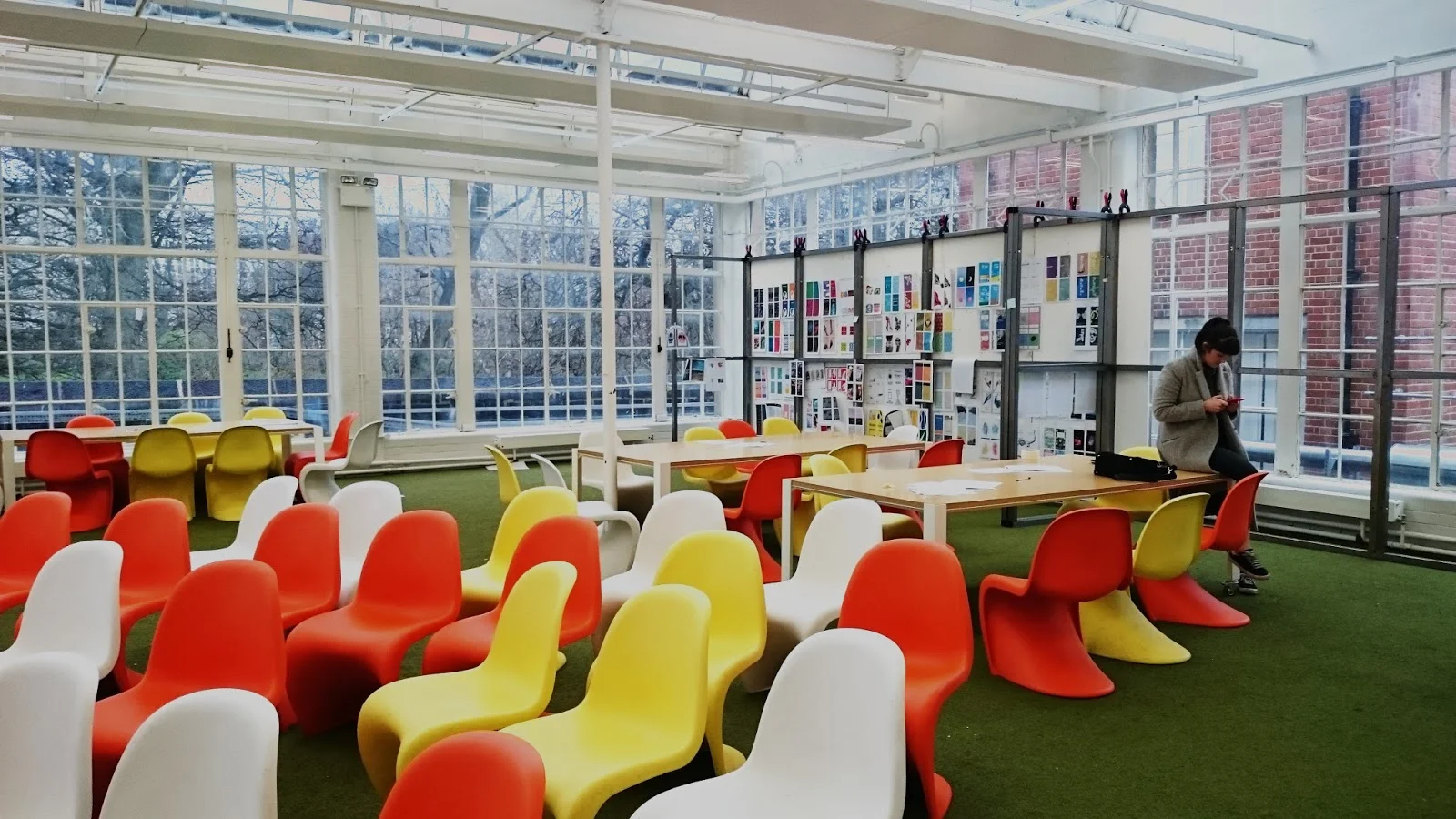 My amazingly beautiful classroom at Leeds University.