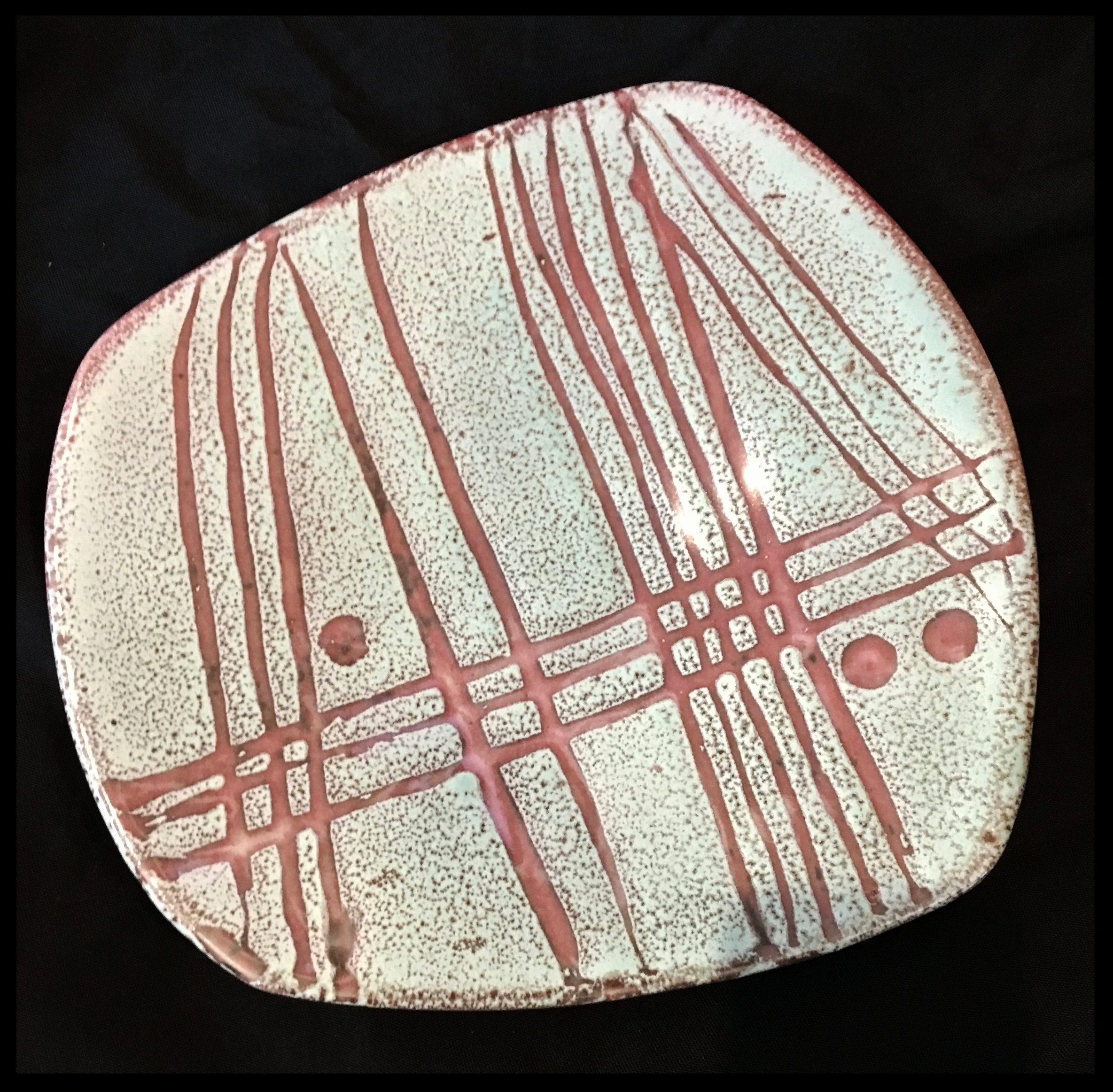 Sandi Gardner Dinner Plate 2017