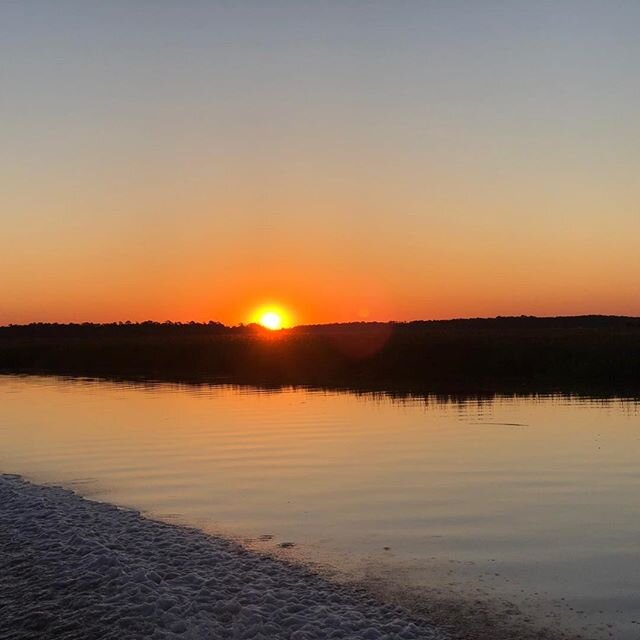 And just like that&mdash; another day begins just like the very first day. #sunrise #lowcountry