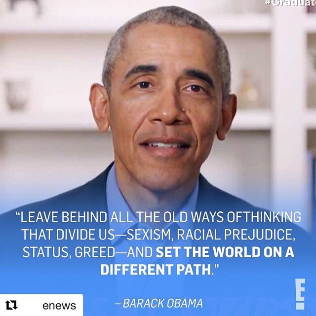 #Repost @enews with @get_repost
・・・
To the class of 2020: &quot;This is your generation's world to shape.&quot; (📷:YouTube)