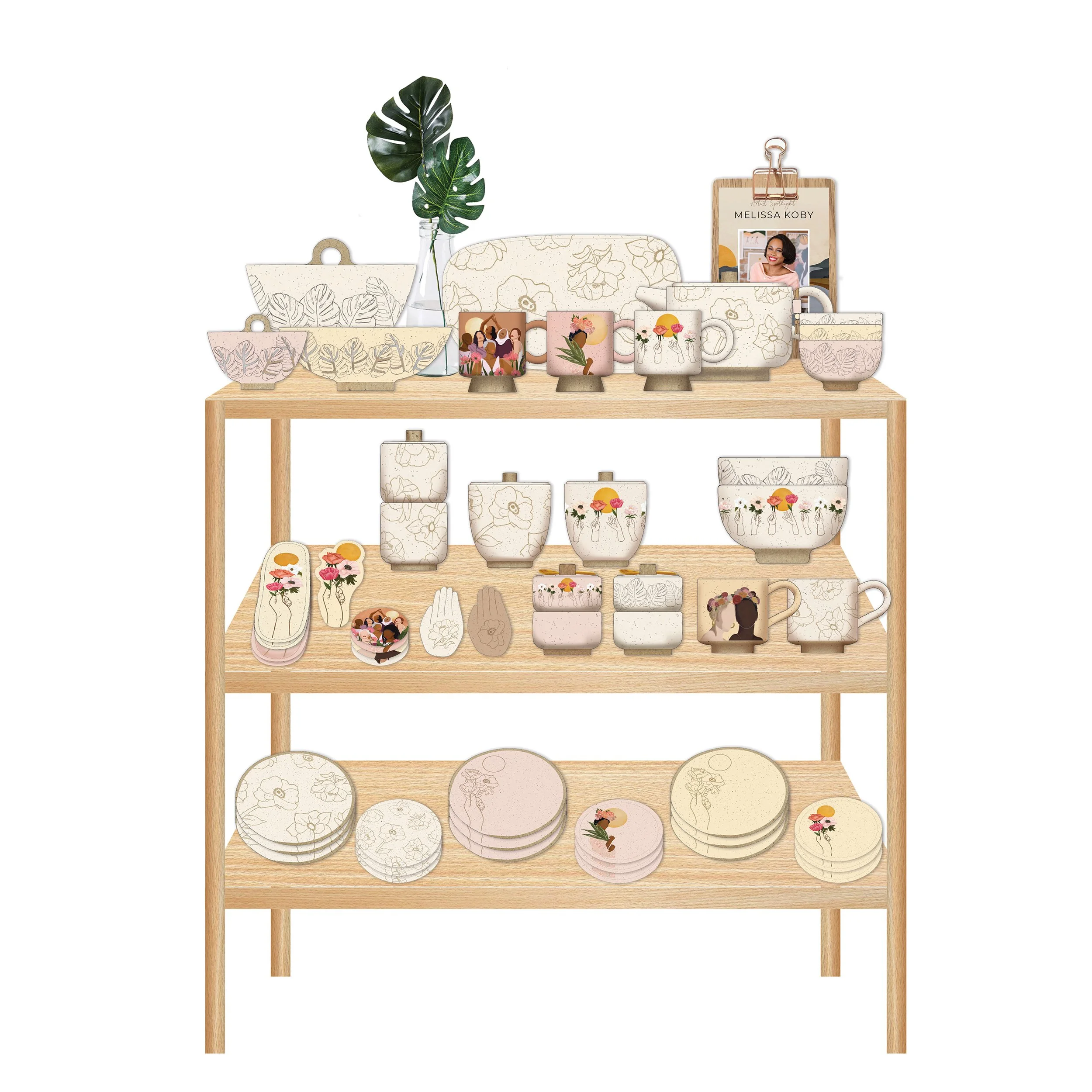  Tabletop SP23 Collection Endcap 