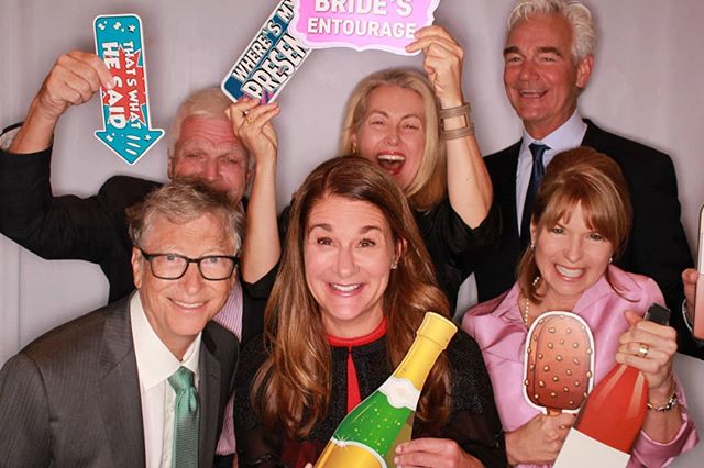 Thanks for stopping by the photobooth,  @thisisbillgates @melindafrenchgates