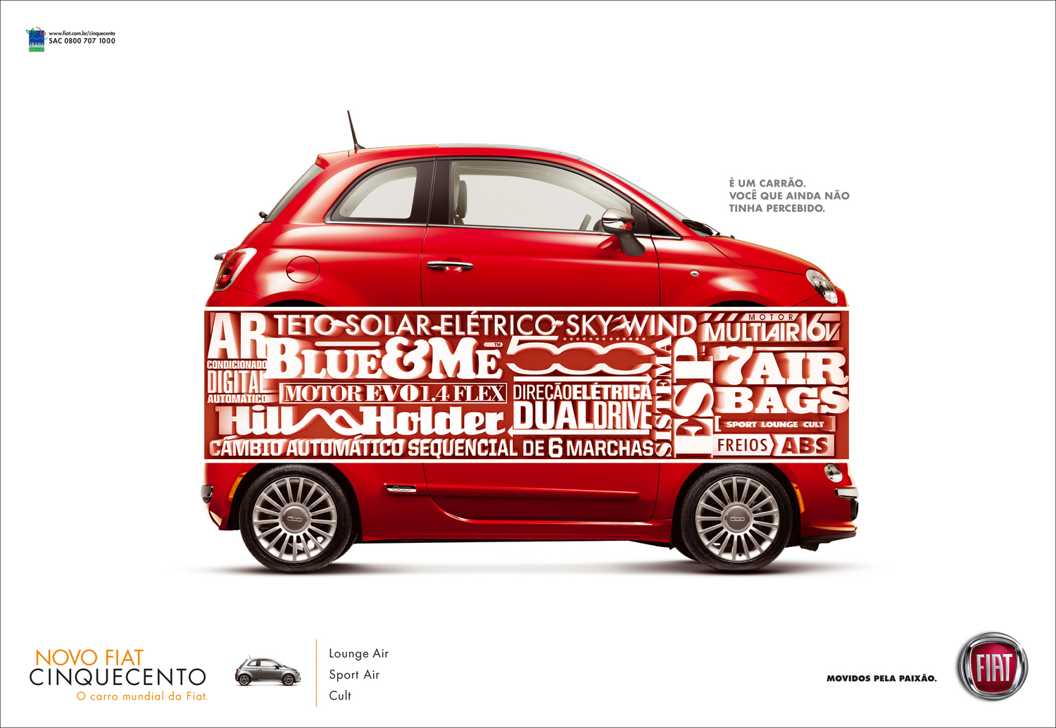 Fiat 500 - Press - Creative — Alessandro Bernardo