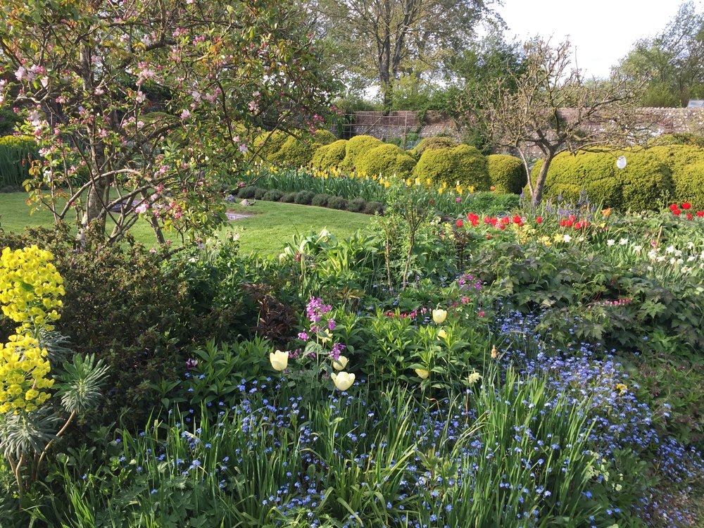 Backyard Garden from Vanessa Bell's Bedroom Doors (2017) 