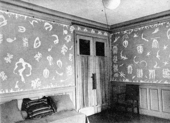 Matisse's Montparnasse (Paris) Apartment Wall (1946)