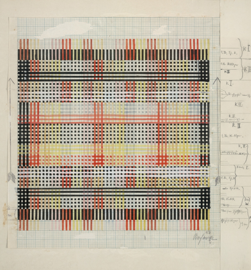 Anni Anni Albers- Design for Tablecloth (1930)