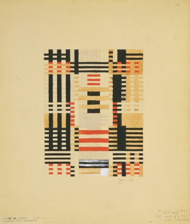  Anni Albers- Preliminary Design for Wall Hanging (1926)
