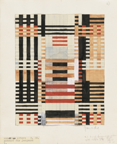  Anni Albers- Preliminary Design for Wall Hanging (1926)