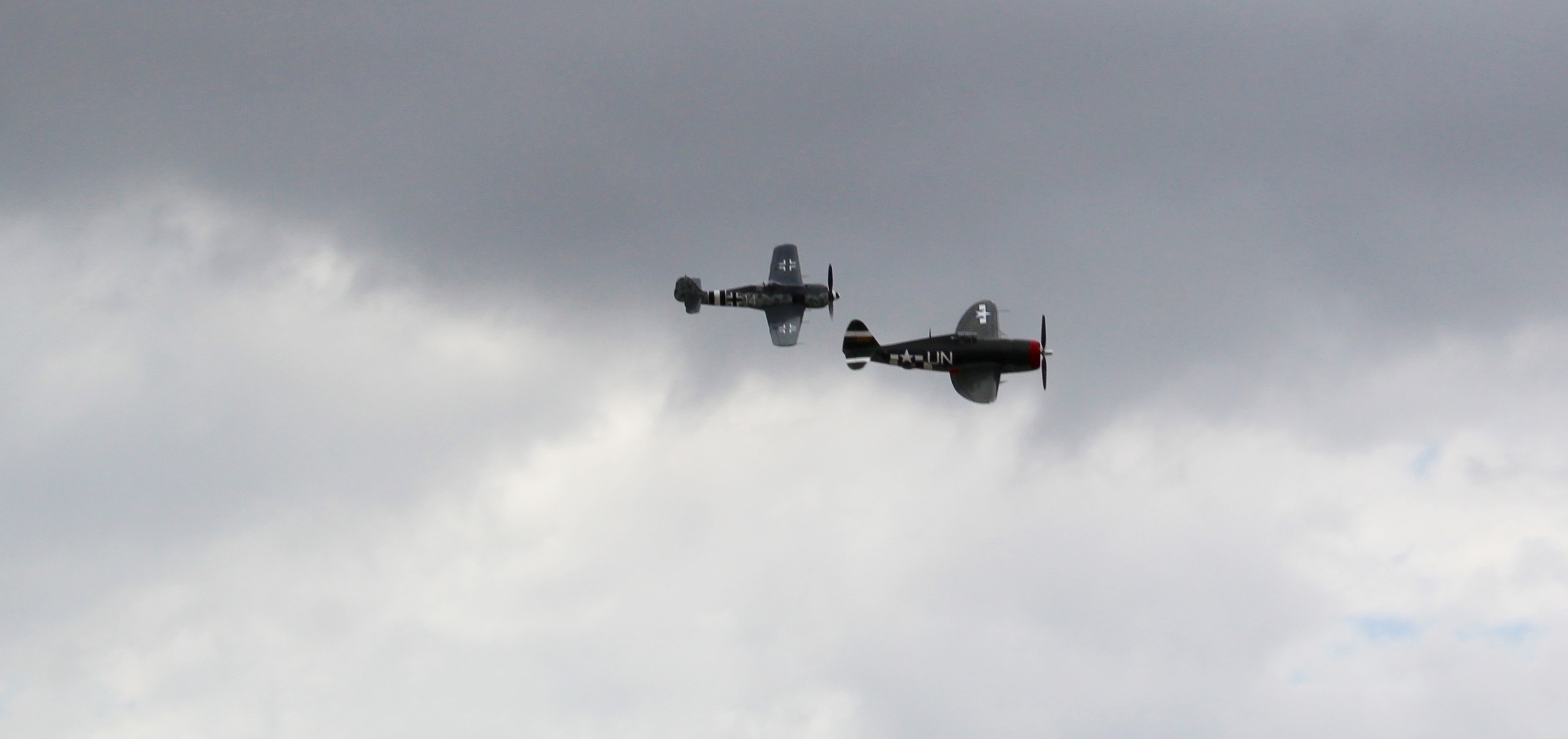 The unfortunately-named German Focke-Wulf, my children's supposedly favorite plane whose name they mentioned again and again.