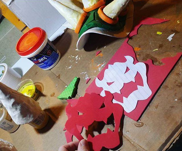 Crafting Bowser Cosplay