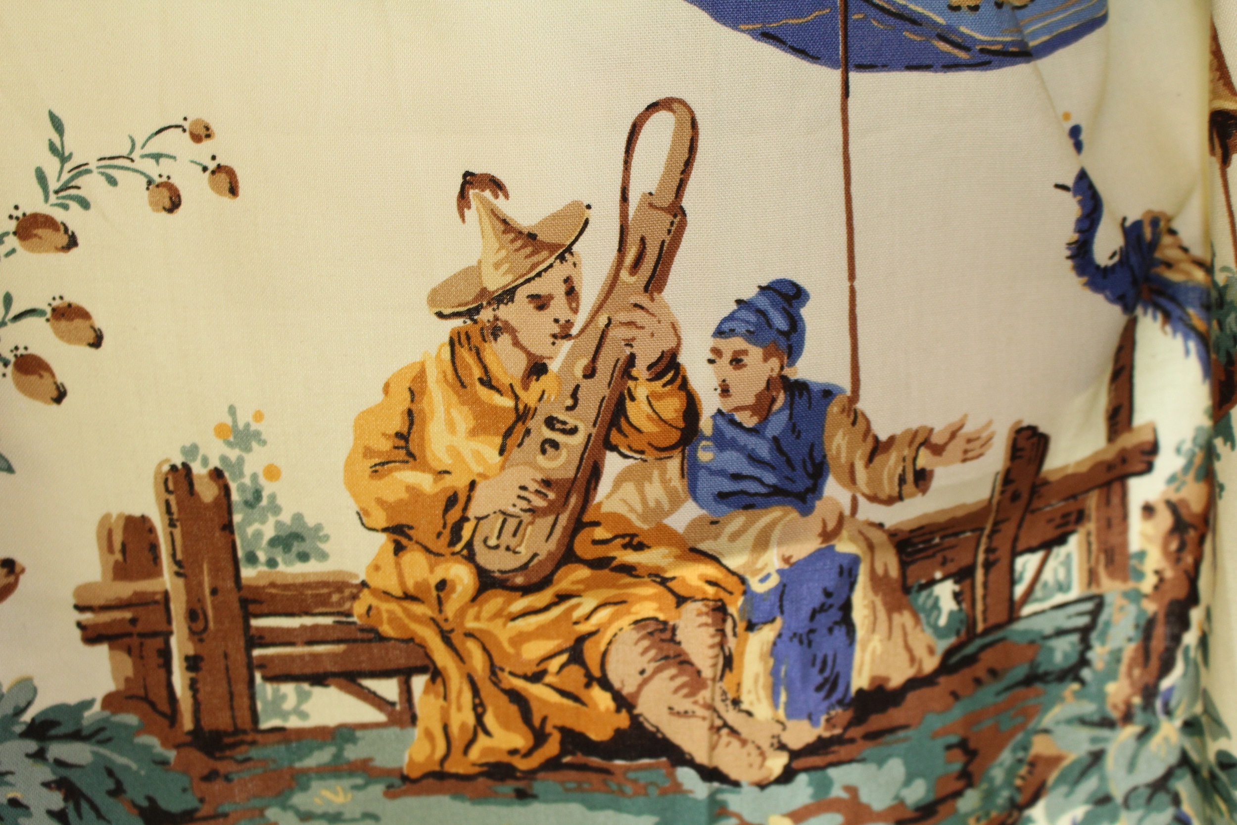 Zoffany, The Emperor's Musician, Yellow Colourway