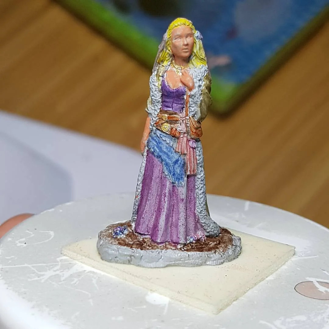Bill's first time glazing! He did a really good job for a first try at this technique which can be a bit fiddly.