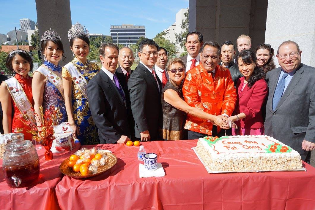 2016 Chinese New Year Celebration at LA City Hall